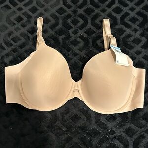 Warner’s Cloud 9 Underwire Lightly Lined T-shirt Bra Tan Size 40C NWT